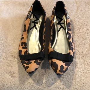 Anne Klein Sport size 8.5 cheetah flats